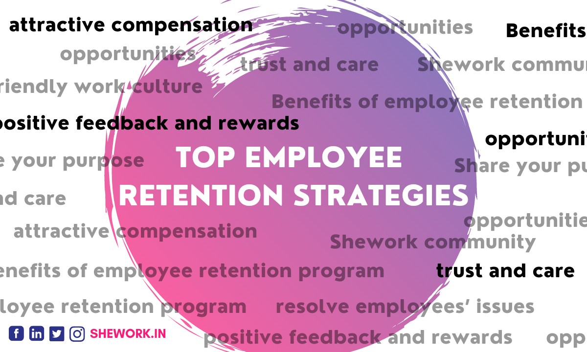 Top employee retention strategies - SheWork