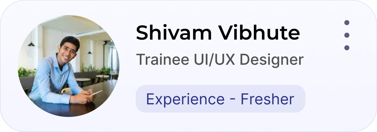 Trainee UI/UX Designer