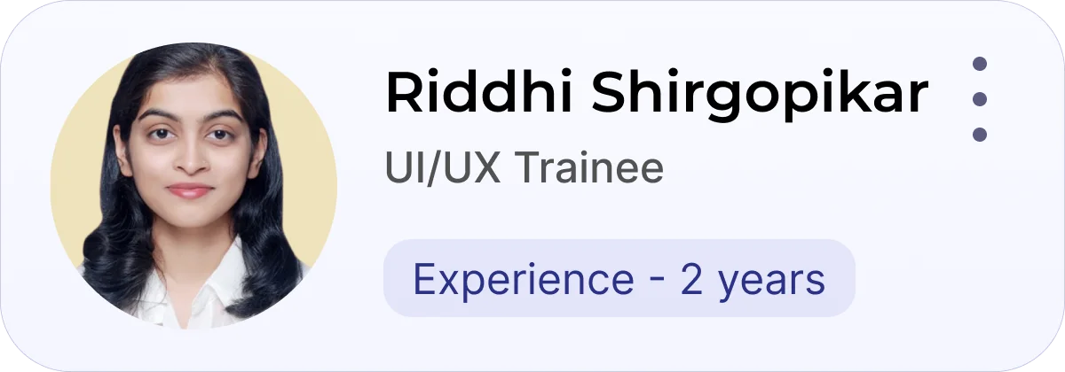 UI/UX Trainee