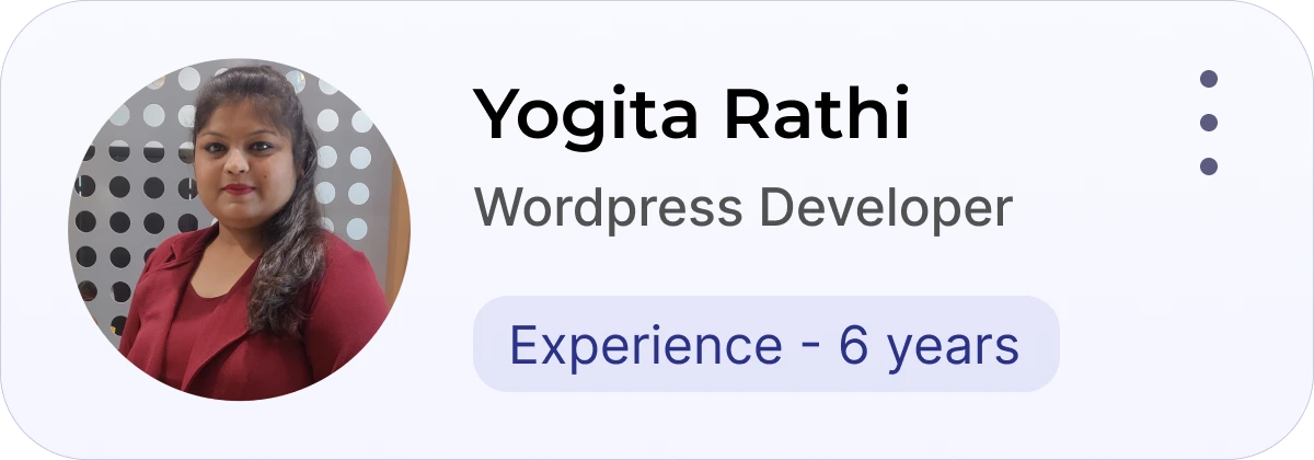 Wordpress Developer